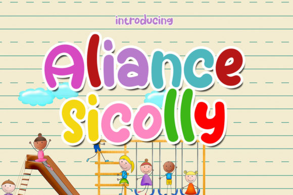 Aliance Sicolly: A Sweet Display Font for Brand Design
