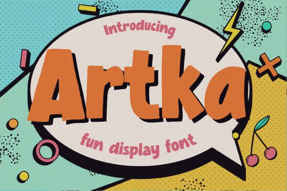 Artka Display Font for Branding