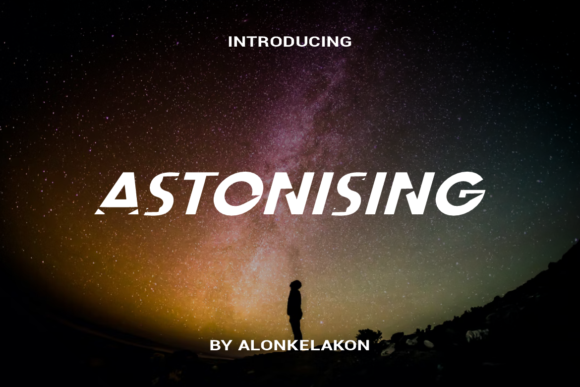Astonising Font Review: A Bold & Creative Display Typeface