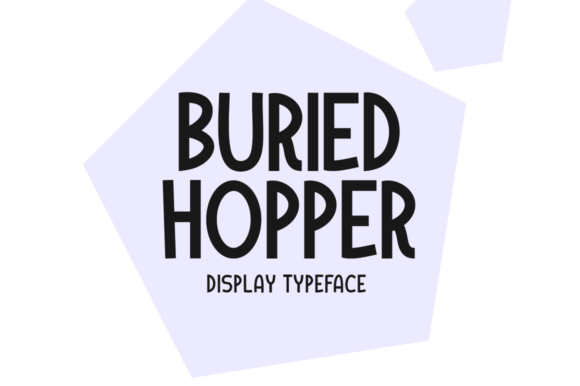 Buried Hopper: A Bold Display Font for Scroll-Stopping Marketing