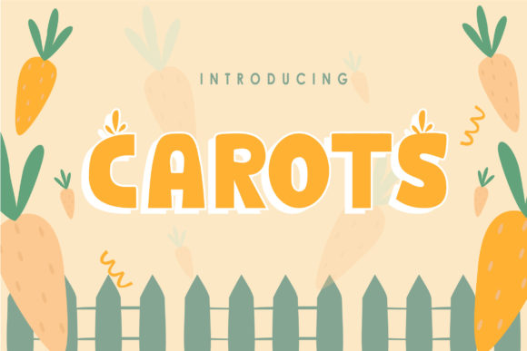 Carots: A Calligraphy Display Font for Editorial Elegance