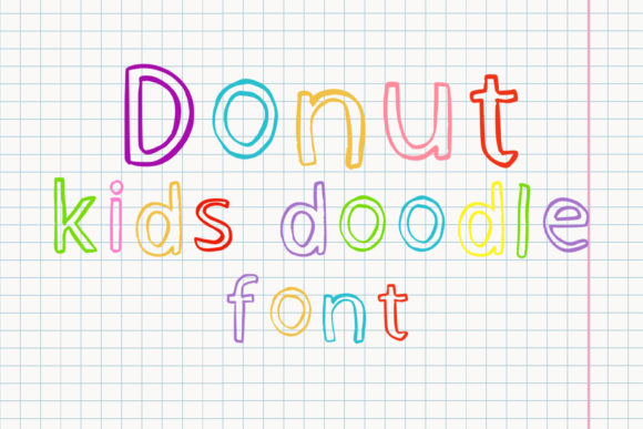 Donut Kids Doodle Font for Playful, High-Impact Campaigns