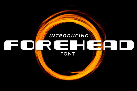 Forehead: A Bold Display Font for Modern Digital Brands