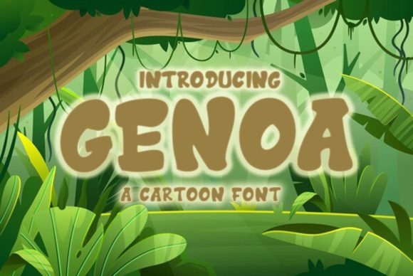 Genoa Font: Bold, Elegant Display Fonts for Memorable Branding