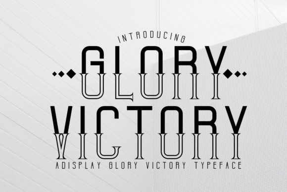 Glory Victory Font for Polished Brand Visuals