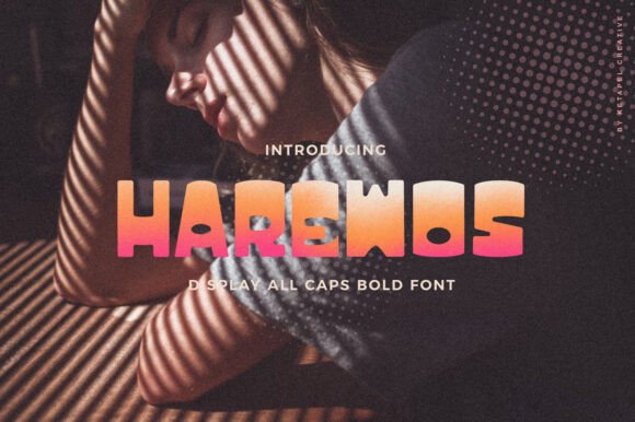 Harewos Font for Bold, Memorable Brand Visuals