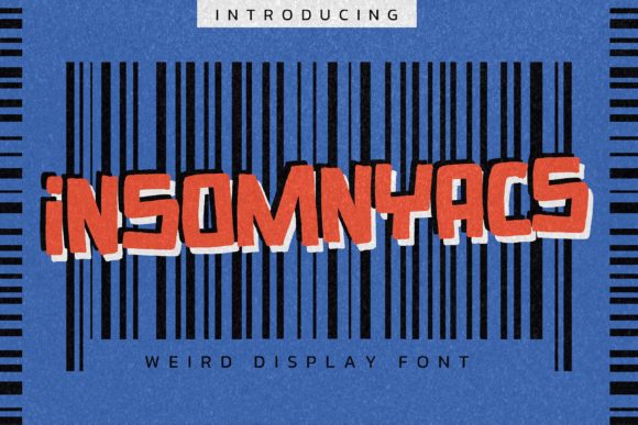 Insomnyacs Display Font for Bold, Neat Campaign Headlines