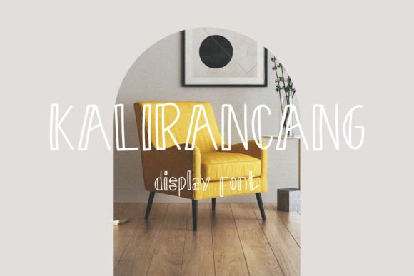 Kalirancang: A Casual Display Font for Thoughtful Editorial Design