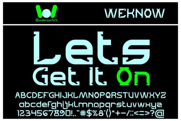 Lets Get It on Display Font for Modern Editorial Design