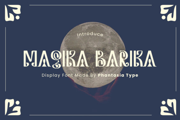 Magika Barika: A Vintage Display Font That Makes Campaigns Instantly Recognizable