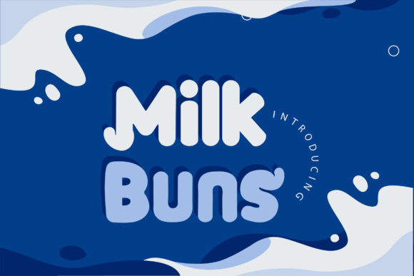 Milk Buns Font for Small Business Branding
