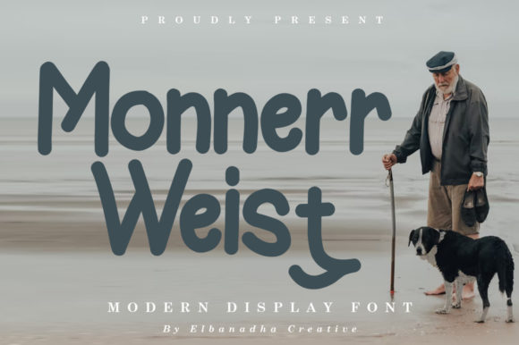 Monnerr Weist: A Modern Quirky Vintage Display Font for Scroll-Stopping Brand Content