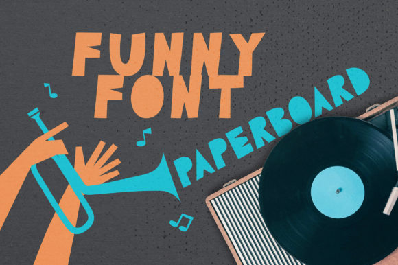 Paperboard: A Cool, Casual Display Font for Real Brand Projects