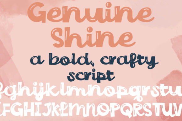 PN Genuine: A Bubbly and Cool Display Font for Thoughtful Design