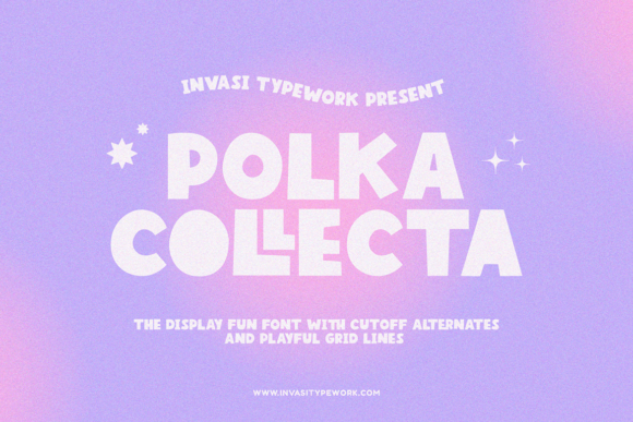 Polka Collecta: A Playful Display Font for Thoughtful Editorial Design