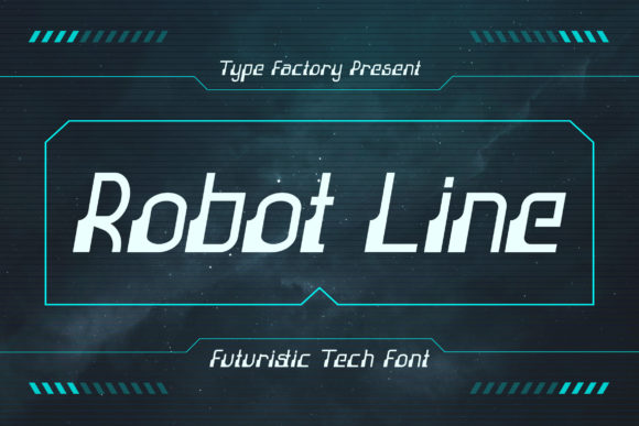 Robot Line: The Tech‑Inspired Display Typeface for Web
