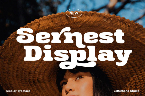 Sernest Display: Bold Vintage Typeface for Scroll-Stopping Branding