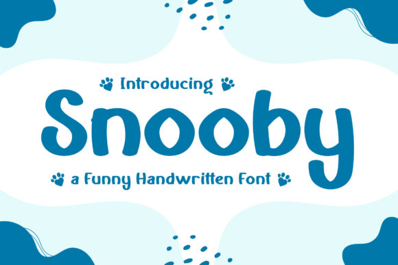 Snooby: A Playful, Modern Display Font for Bold Design
