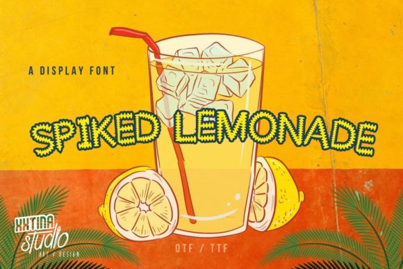 Spiked Lemonade Font for Bold, Memorable Branding