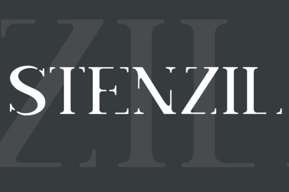 Stenzil: A Bold, Modern Display Font for Impactful Design