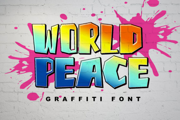 World Peace Font for Bold Campaign Visuals